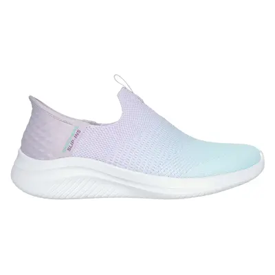 Skechers Women's Slip-ins: Ultra Flex 3.0 - Beauty Blend Sneaker in Lavender/Turquoise | Textile