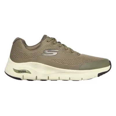 Skechers Men's Arch Fit Sneaker in Olive, Size | Textile/Synthetic, Machine Washable