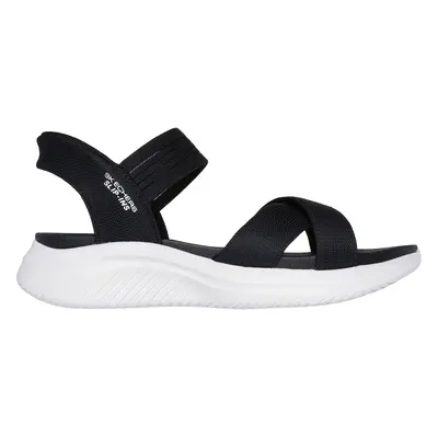 Skechers Women's Slip-ins: Ultra Flex 3.0 - Never Better Sandals in Black, Size | Textile, Vegan