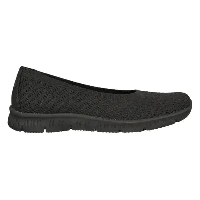 Skechers Women's Be-Cool - Wonderstruck Flats in Black, Size | Textile, Vegan, Machine Washable