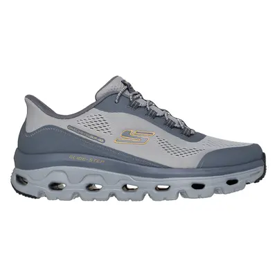 Skechers Men's Slip-Ins: Glide-Step Sole - Glover Peak Sneaker in Gray, Size | Textile/Synthetic