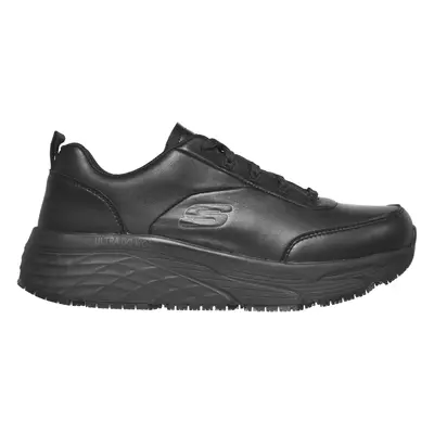 Skechers Men's Work RF: Max Cushioning Elite SR - Filchner Sneaker in Black, Size | Leather/Synt