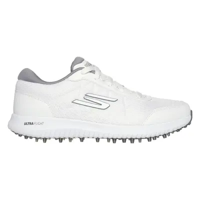 Skechers Women's GO GOLF Max - Fairway Golf Shoes in White/Gray, Size | Synthetic/Textile