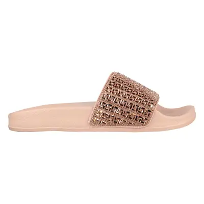 Skechers Women's Pop Ups - New Spark Sandals in Rosegold, Size | Textile/Synthetic