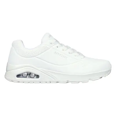 Skechers Men's Uno - Stand On Air Sneaker in White, Size | Synthetic/Textile