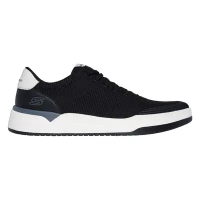 Skechers Men's Relaxed Fit: Corliss - Dorset Sneaker in Black, Size | Textile/Synthetic, Vegan, 