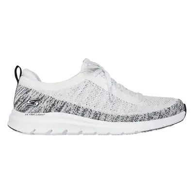 Skechers Women's Pure Flex - Pulse Sneaker in White/Black, Size | Textile/Synthetic, Vegan, Mach