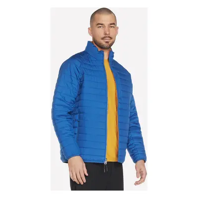 Skechers Men's GO SHIELD Altitude Reversible Jacket in Royal, Size | Polyester