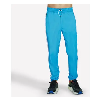 Skechers Men's Speed Elite Track Pant in Blue/Green, Size | Polyester