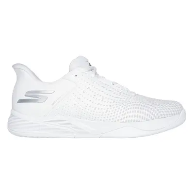 Skechers Men's Slip-ins Relaxed Fit: Viper Court Reload Sneaker in White, Size | Textile/Synthet