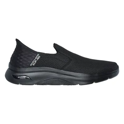 Skechers Men's Slip-ins: GO WALK Arch Fit 2.0 Slip-On Shoes in Black, Size | Textile/Synthetic, 