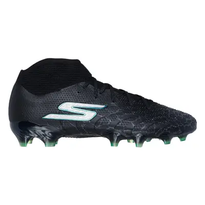 Skechers SKX_ 1.5 High Elite FG Shoes in Black/Silver, Size | Synthetic/Textile, Hyper Burst