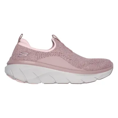 Skechers Women's Relaxed Fit: D'Lux Walker 2.0 - Bold State Slip-On Shoes in Mauve, Size | Texti