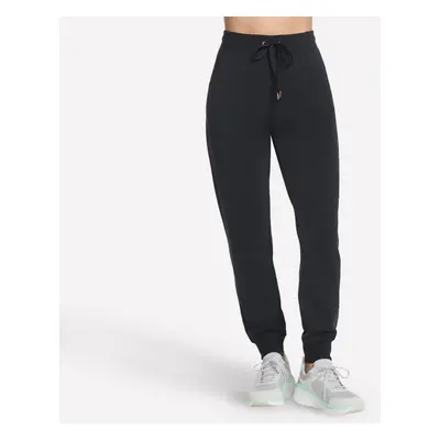 Skechers Women's Skechluxe Elevate Jogger in Black, Size Small | Rayon/Polyester/Spandex