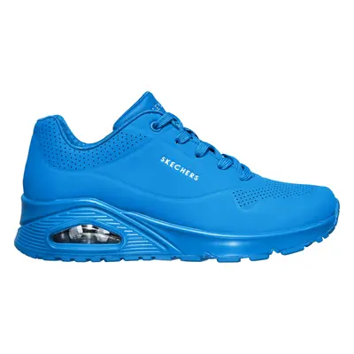 Skechers Women's Uno - Night Shades Sneaker in Blue, Size | Synthetic/Textile