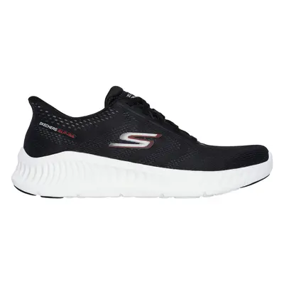 Skechers Men's Slip-ins: GO WALK Now - Payton Sneaker in Black/White, Size | Textile/Synthetic, 