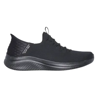 Skechers Men's Slip-ins: Ultra Flex 3.0 - Right Away Sneaker in Black, Size | Textile/Synthetic,