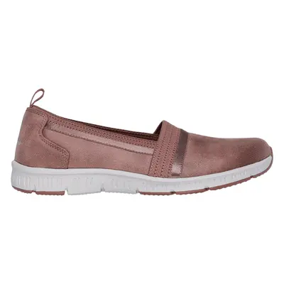 Skechers Women's Be-Cool - Classy Step Slip-On Shoes in Mauve, Size | Textile, Vegan