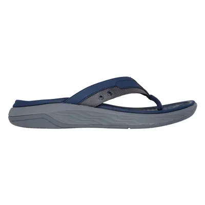 Skechers Men's Relaxed Fit: Silva - Falco Sandals in Navy Blue, Size | Synthetic/Textile/Metal, 