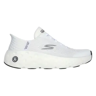 Skechers Women's Slip-ins: Max Cushioning Hyper Craze Sneaker in White/Black, Size | Textile/Syn