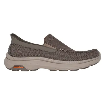 Skechers Men's Slip-ins: Pollard - Wilfred Shoes in Taupe, Size | Textile/Synthetic, Machine Was