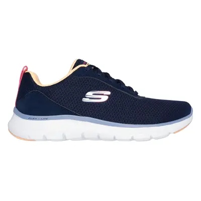 Skechers Women's Flex Appeal 5.0 - New Thrive Sneaker in Navy Blue, Size | Textile/Synthetic, Ve