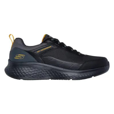 Skechers Men's Waterproof: Skech-Lite Pro - Ankkor Sneaker in Black/Charcoal, Size | Leather/Tex