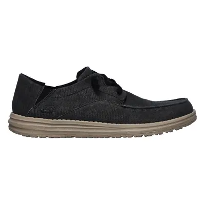 Skechers Men's Melson - Volgo Sneaker in Black, Size | Textile/Synthetic