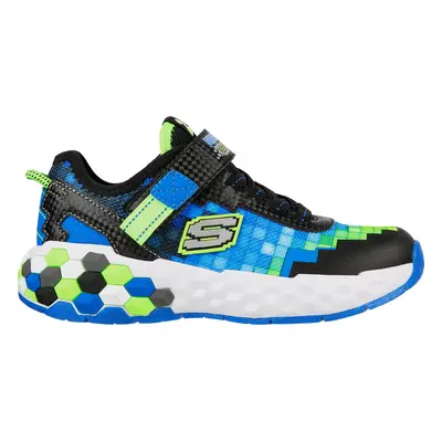 Skechers Boy's Mega-Craft 2.0 Sneaker in Black/Lime, Size | Textile/Synthetic, Machine Washable