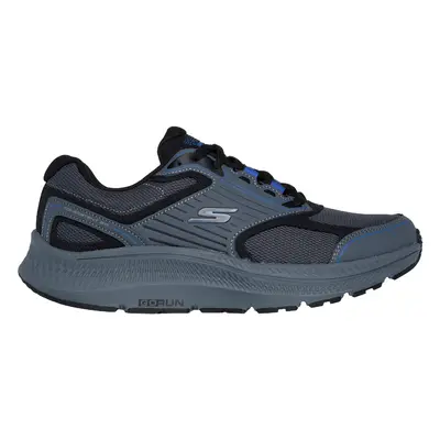 Skechers Men's GO RUN Consistent 2.0 Sneaker in Charcoal/Blue, Size | Leather/Textile/Synthetic