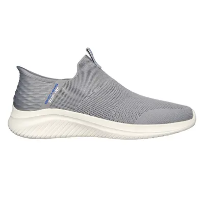 Skechers Men's Slip-ins: Ultra Flex 3.0 - Smooth Step Sneaker in Gray, Size | Textile, Vegan, Ma