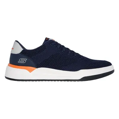 Skechers Men's Relaxed Fit: Corliss - Dorset Sneaker in Navy Blue, Size | Textile/Synthetic, Veg