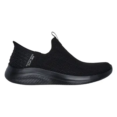 Skechers Women's Slip-ins: Ultra Flex 3.0 - Easy Win Sneaker in Black, Size | Textile/Synthetic,