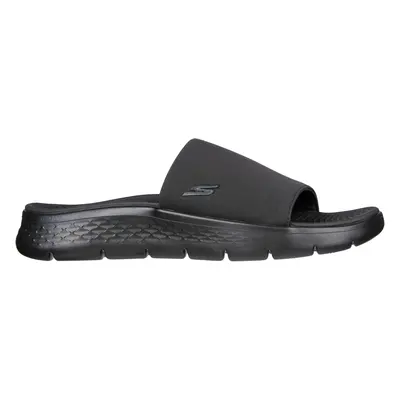 Skechers Men's GO WALK Flex Sandal - Omura Sandals in Black, Size | Synthetic, Machine Washable