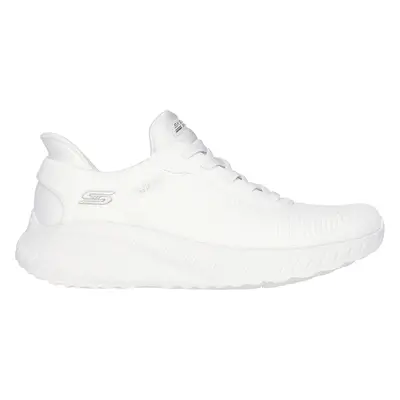 Skechers Women's Slip-ins: BOBS Sport Squad Chaos Sneaker in Off White, Size | Textile/Synthetic