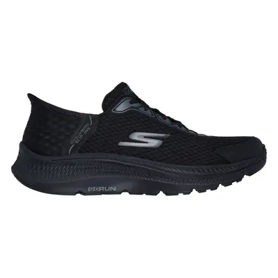 Skechers Men's Slip-ins: GO RUN Consistent - Empowered Sneaker in Black, Size | Textile/Syntheti