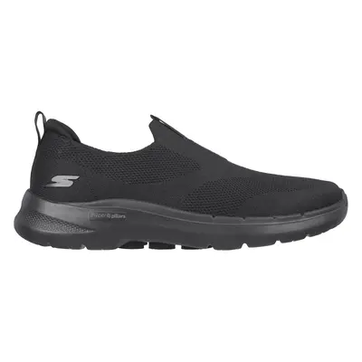 Skechers Men's GoWalk Slip-On Shoes in Black, Size | Textile