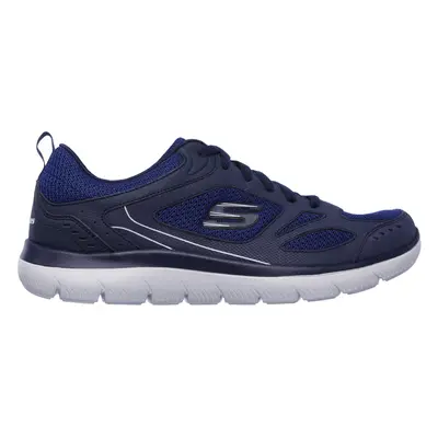 Skechers Men's Summits - South Rim Sneaker in Navy Blue, Size | Leather/Textile/Synthetic