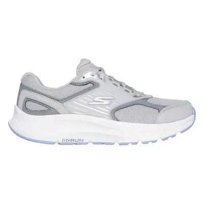 Skechers Women's GO RUN Consistent 2.0 - Advantage Sneaker in Gray/Lavender, Size | Leather/Text