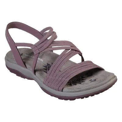 Skechers Women's Reggae Slim - Skech Appeal Sandals in Plum, Size | Textile/Synthetic, Vegan, Ma