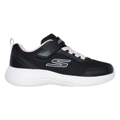 Skechers Girls Selectors - Reset Achieved Sneaker in Black, Size | Textile/Synthetic, Machine Wa