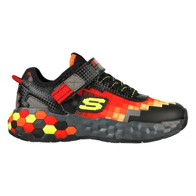 Skechers Boy's Mega-Craft 2.0 Sneaker in Black/Red, Size | Textile/Synthetic, Machine Washable