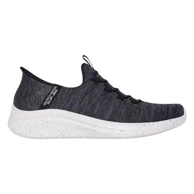 Skechers Men's Slip-ins: Ultra Flex 3.0 - Top Range Sneaker in Black, Size | Textile/Synthetic, 