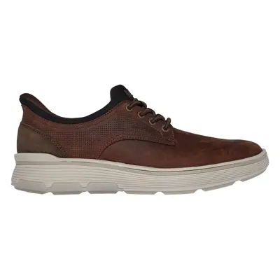 Skechers Men's Slip-ins Mark Nason x : Casual Glide Cell - Duncan Shoes in Red/Brown, Size | Lea