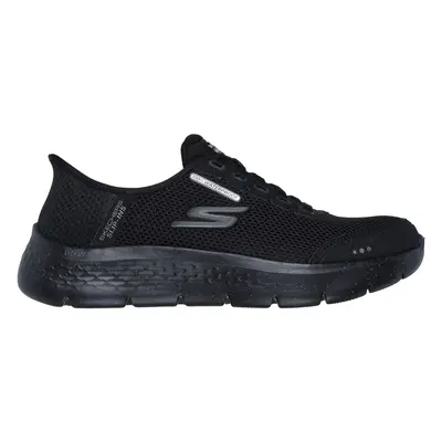 Skechers Women's Slip-ins: GO WALK Flex - Clear Creek Sneaker in Black, Size | Textile/Synthetic