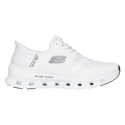 Skechers Women's Slip-ins: Glide-Step Pro Sneaker in White, Size | Textile/Synthetic, Vegan, Mac