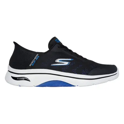 Skechers Men's Slip-ins: GO WALK Arch Fit 2.0 - Simplicity 2.5 Sneaker in Black/Blue, Size | Tex