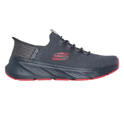 Skechers Men's Slip-ins RF: Edgeride - Raygo Sneaker in Charcoal/Red, Size | Textile/Synthetic, 