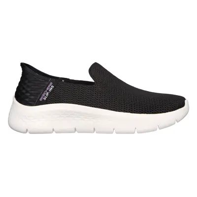 Skechers Women's Slip-ins: GO WALK Flex - Relish Slip-On Shoes in Black/White, Size | Textile, M