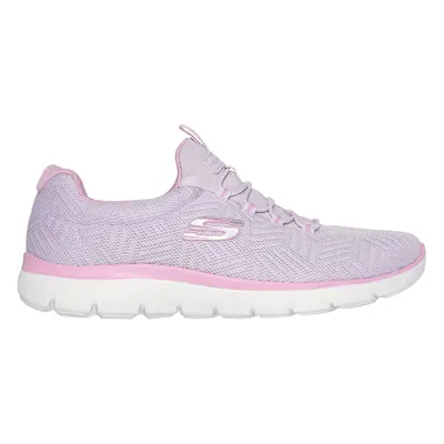 Skechers Women's Summits - Artistry Chic Sneaker in Lavender, Size | Textile/Synthetic, Vegan, M